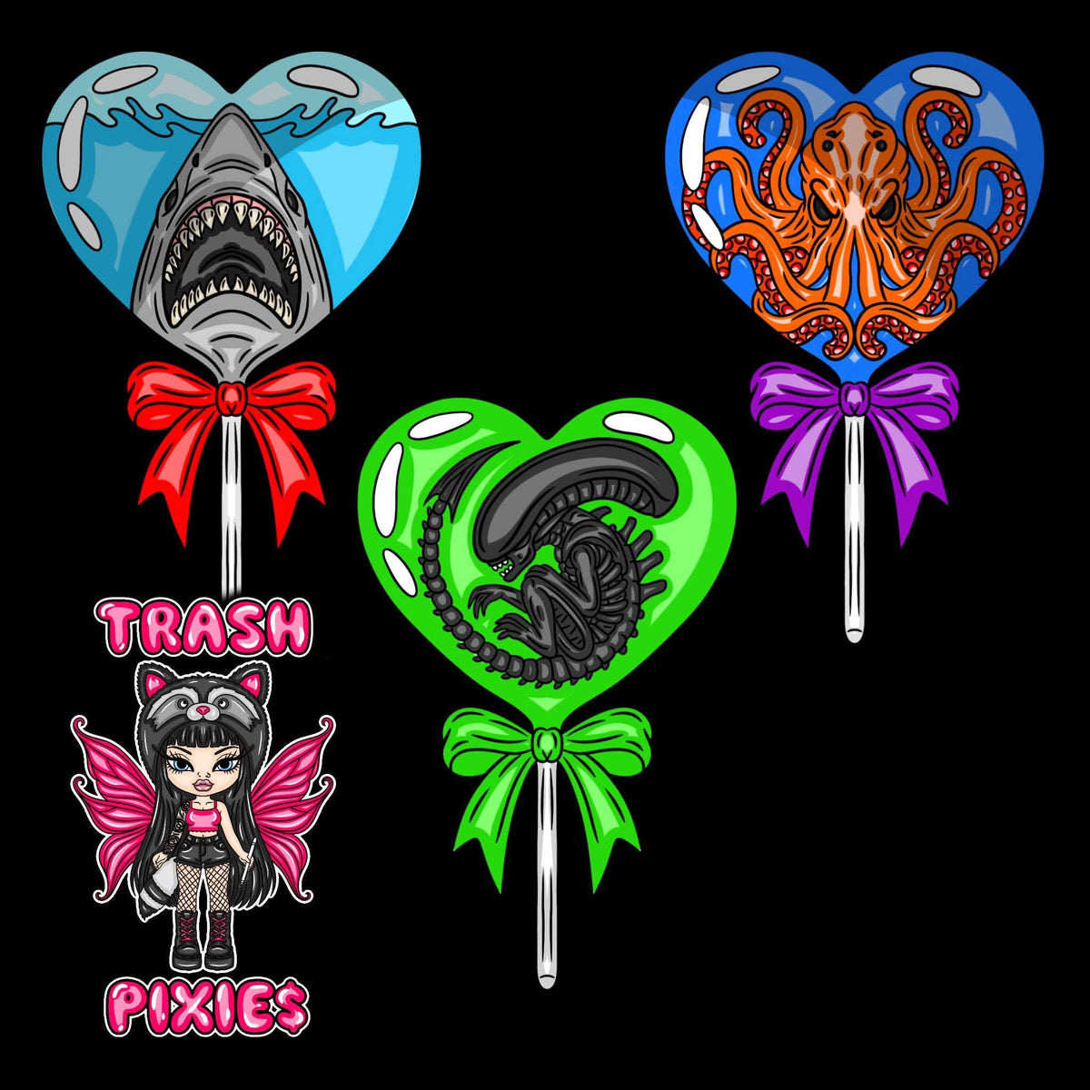 Monster Lollipops