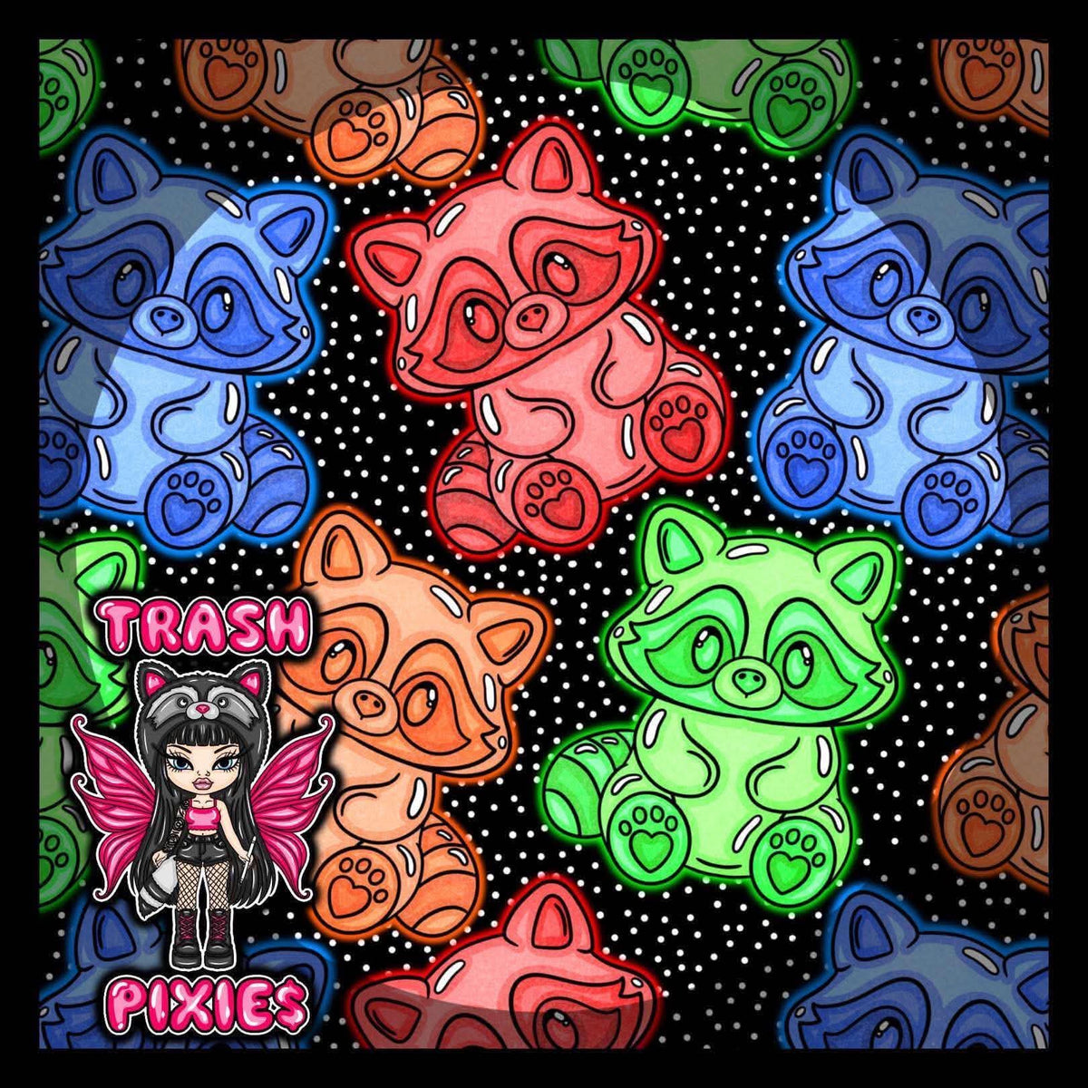 Gummy Racoons