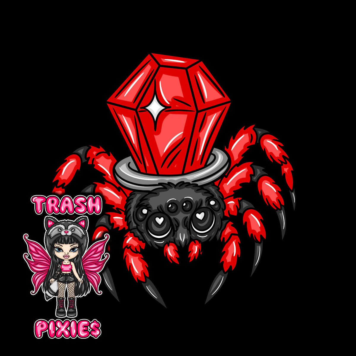 Ring Pop Spiders