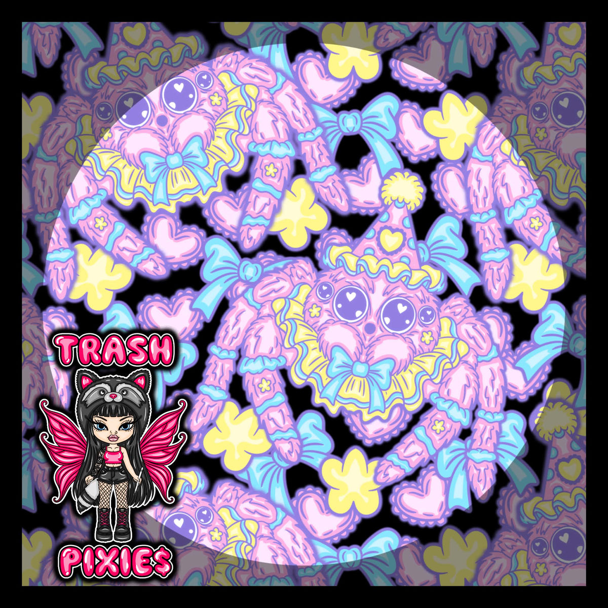 Pastel Clown Spider