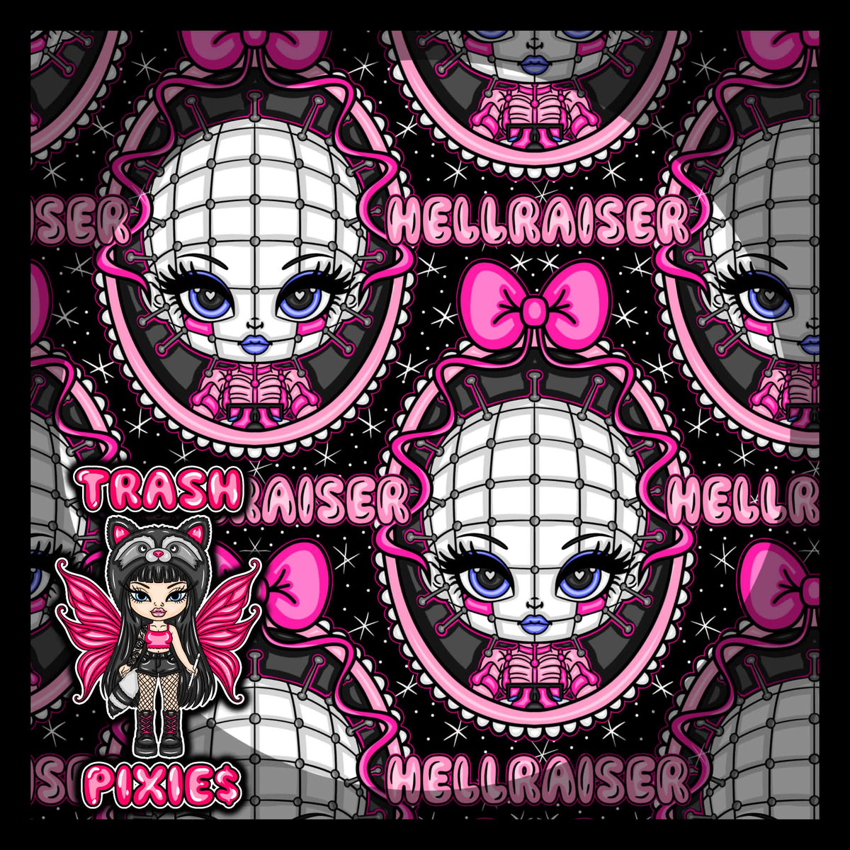 Girly Hellraiser Portrait