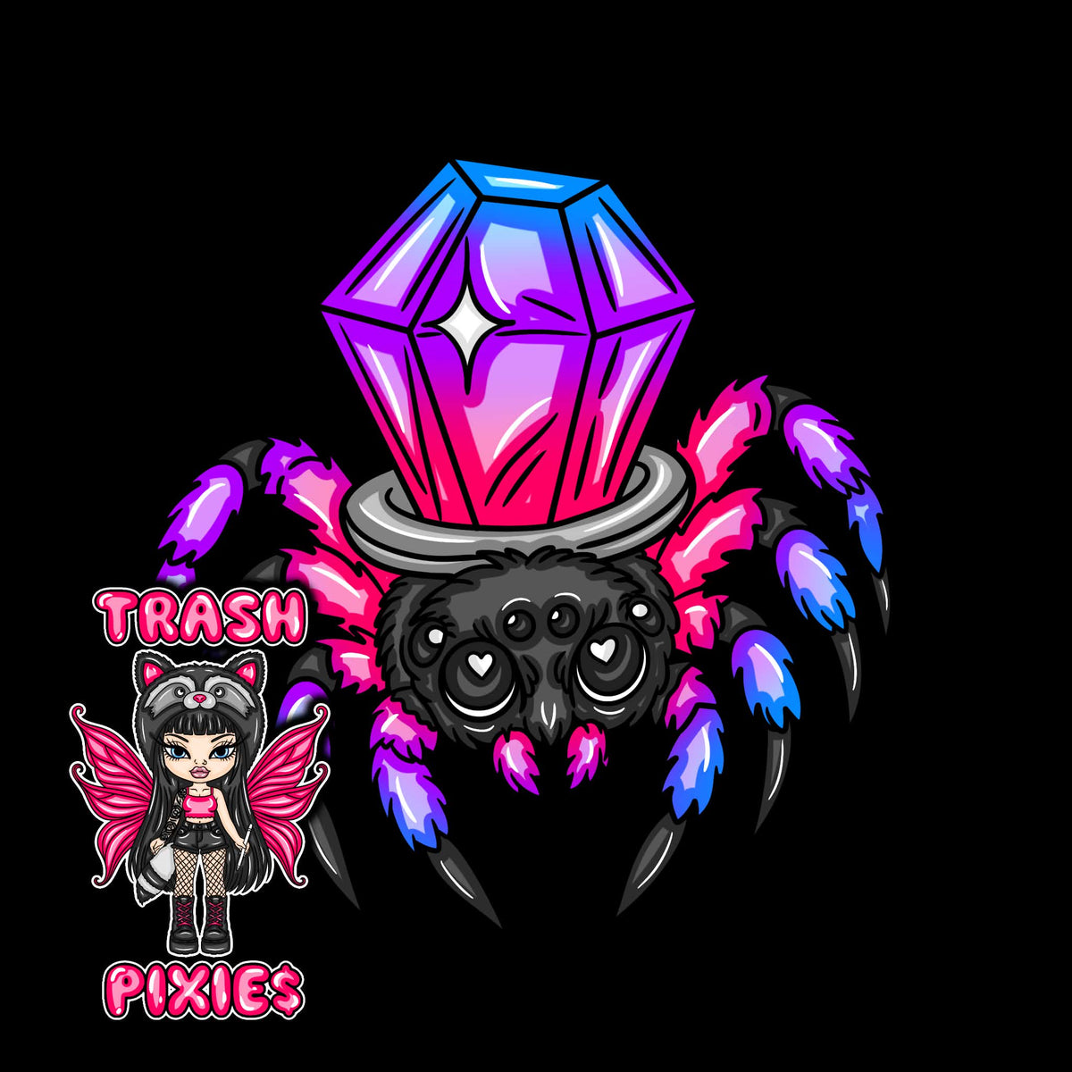 Ring Pop Spiders