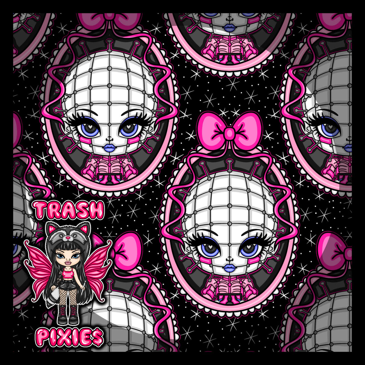 Girly Hellraiser Portrait
