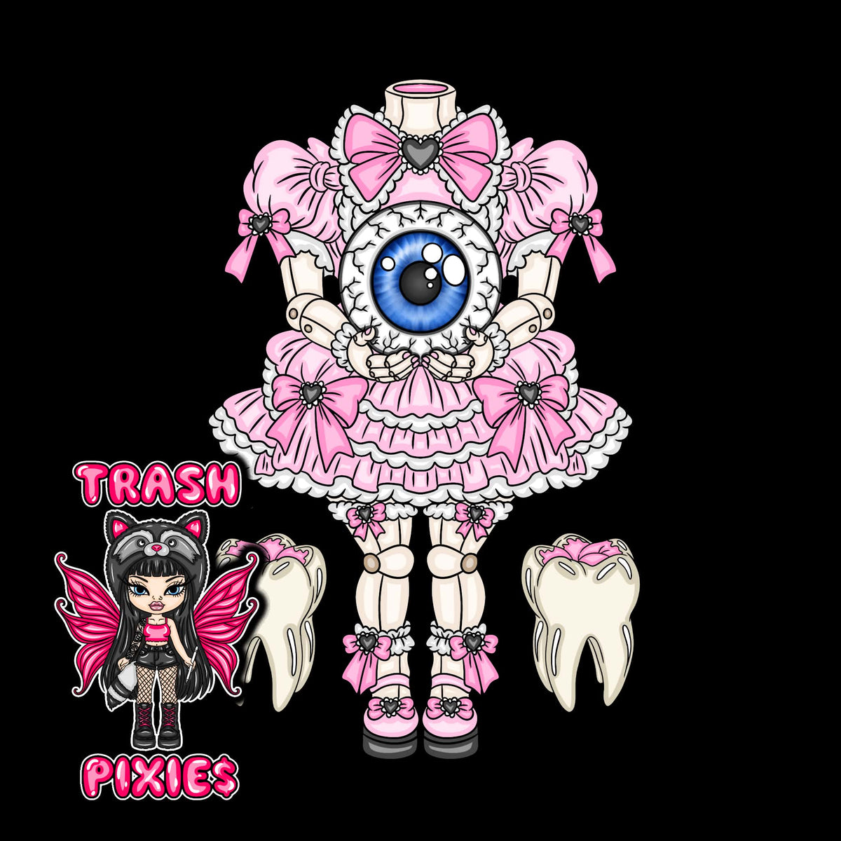 3D Eyeball Doll