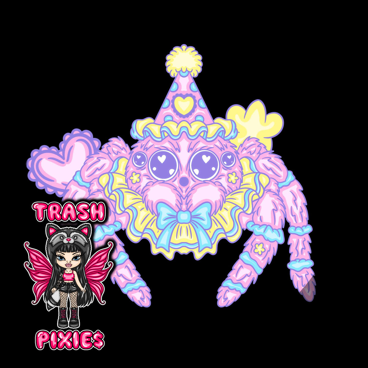 Pastel Clown Spider