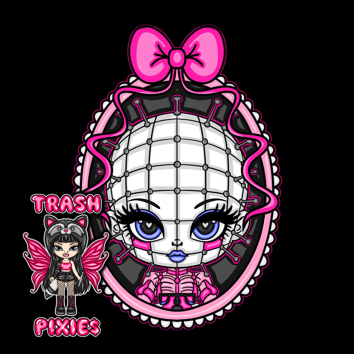 Girly Hellraiser Portrait