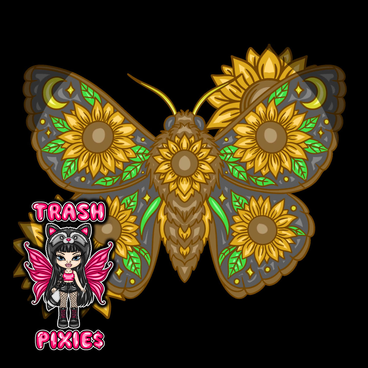 Sunflower Moths