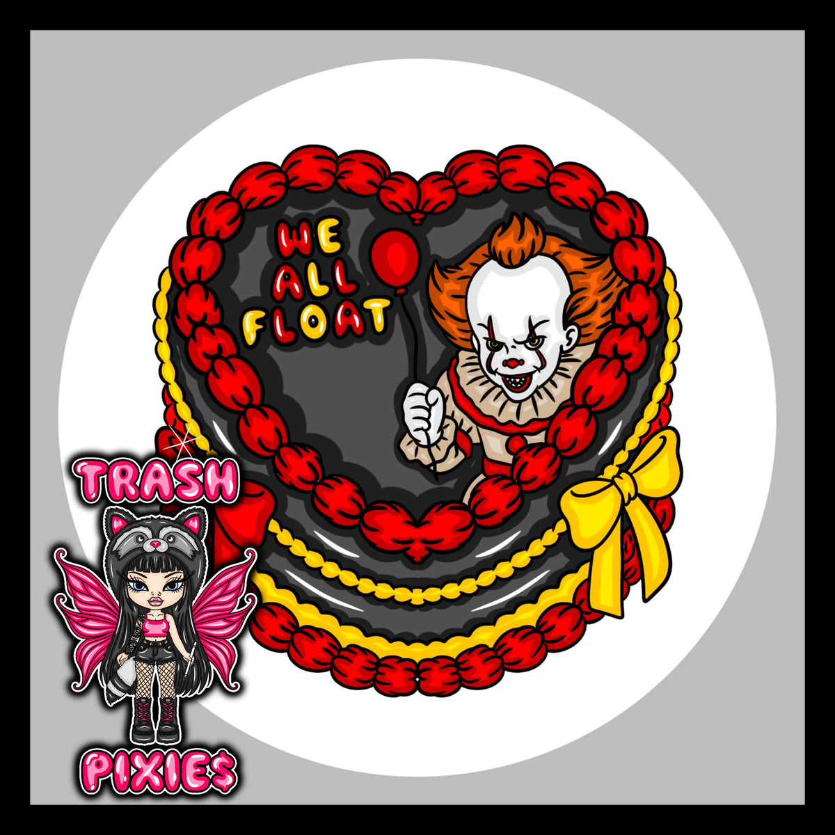 Clown Float Cake