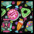 Button Girl Food