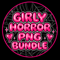 Girly Horror PNG Bundle