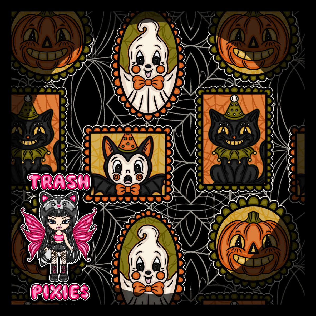 Vintage Halloween Frames